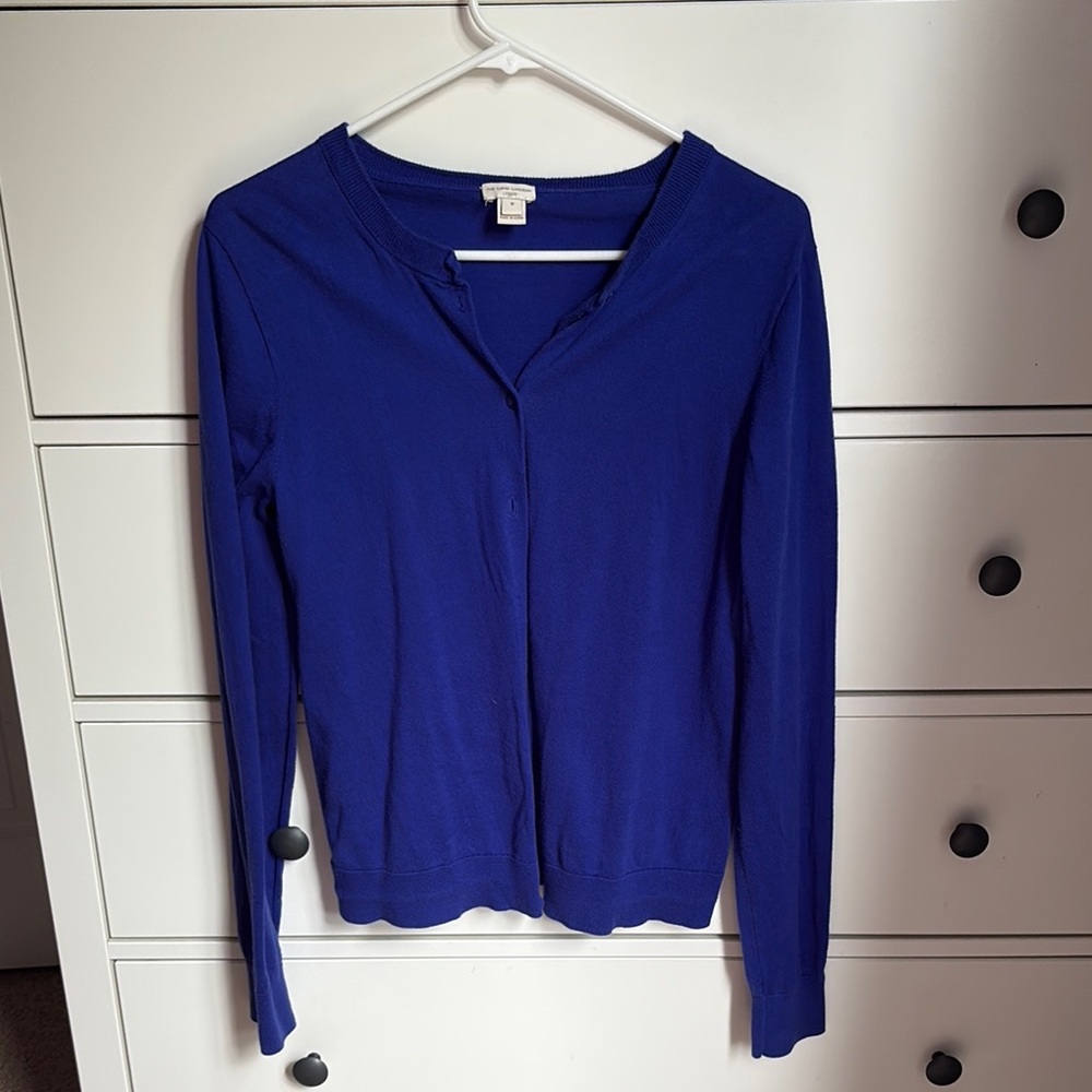 J. Crew Royal Blue Women's Cardigan